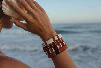 Metal Tip Cuff Bracelets